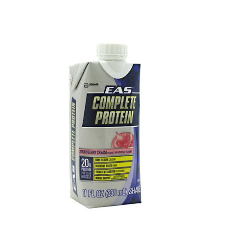 EAS Complete Protein RTD - Strawberry Cream - 11 fl oz - 00791083633567