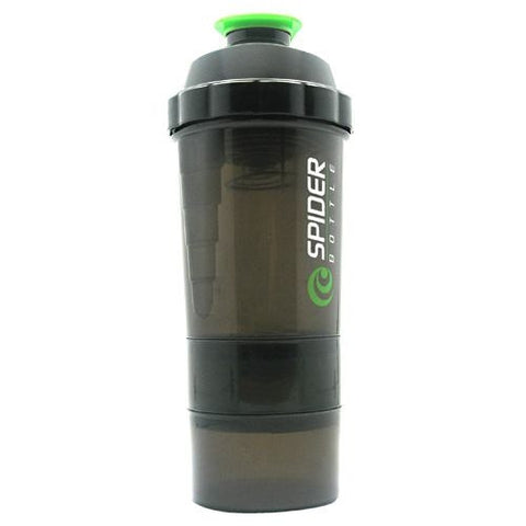 Spider Bottle Maxi 2 Go - Black and Green - 24 oz - 736211546036