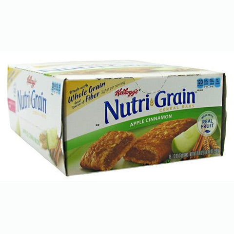 Kelloggs Nutri-Grain Cereal Bars - Apple Cinnamon - 16 Bars - 038000356483