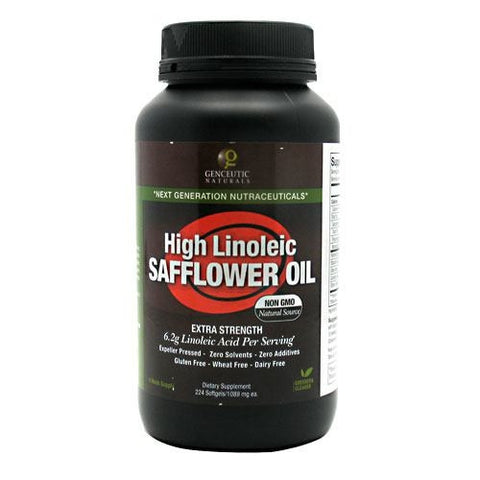 Genceutic Naturals High Linoleic Safflower Oil - 224 Softgels - 896245001267