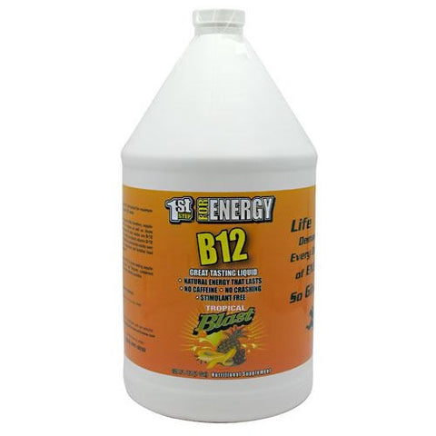 1st Step for Energy B12 - Tropical Blast - 1 gallon - 673131101238