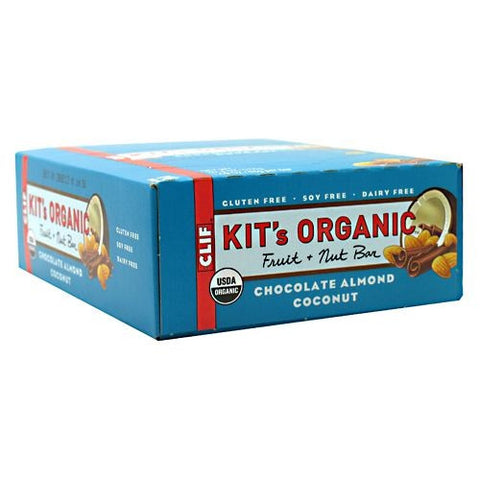 Clif Kits Organic Fruit + Nut Bar - Chocolate Almond Coconut - 12 Bars - 722252141224