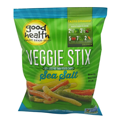 Good Health Veggie Stix - Sea Salt - 24 ea - A10755355005053A