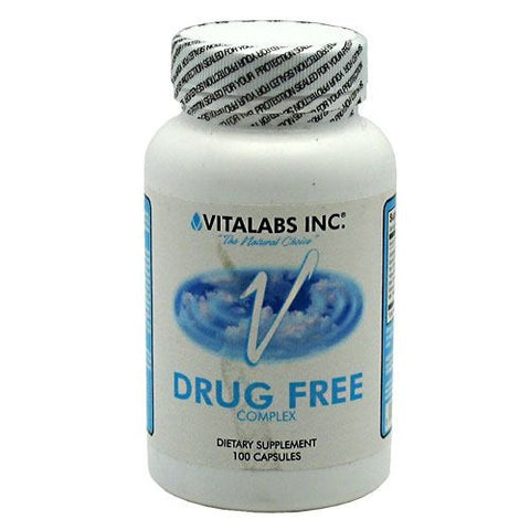 Vitalabs Drug Free Complex - 100 Capsules - 092617175011