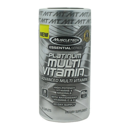 MuscleTech Essential Series Platinum Multi Vitamin - 90 Capsules - 631656604498