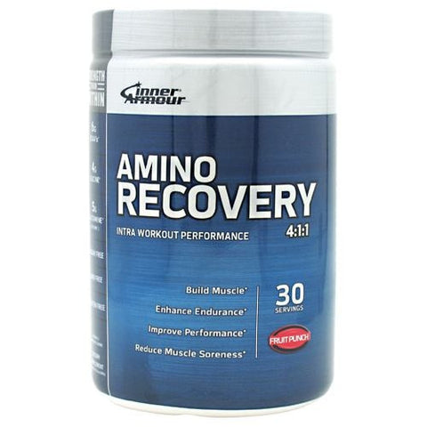 Inner Armour Blue Amino Recovery - Fruit Punch - 30 Servings - 183859100968