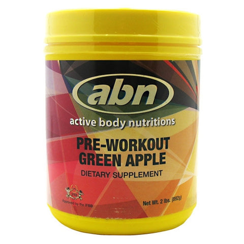ABN Pre-Workout - Green Apple - 2 lb - 850986005021