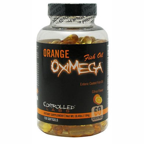 Controlled Labs Orange OxiMega - Citrus - 120 Softgels - 895328001699