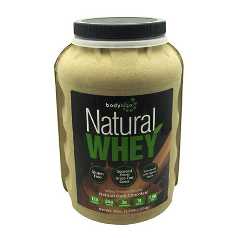 BodyLogix Natural Whey - Natural Dark Chocolate - 1.85 lb - 694422031072