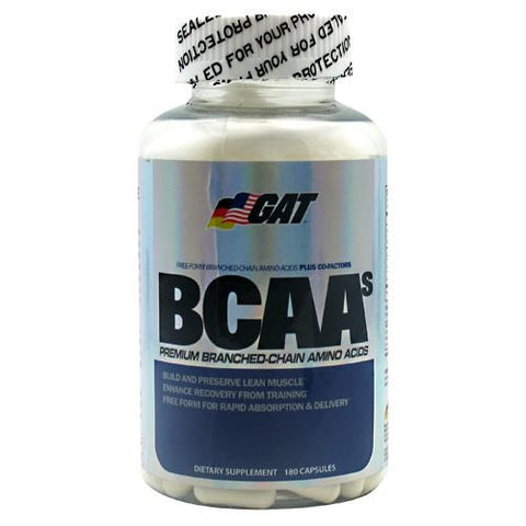 GAT BCAAs - 180 Capsules - 859613000224