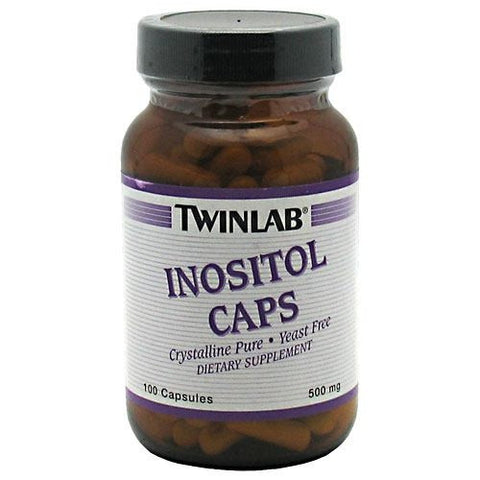 TwinLab Inositol Caps - 100 Capsules - 027434006224