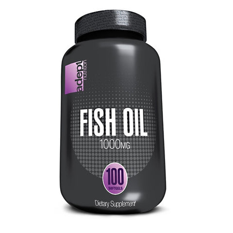 Adept Nutrition Fish Oil - 100 Softgels - 850850003290