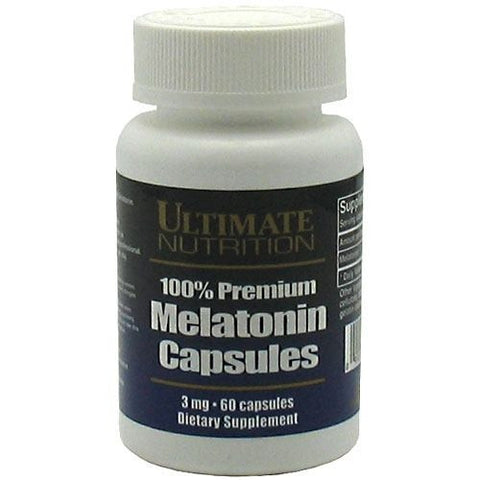Ultimate Nutrition Melatonin - 60 Capsules - 099071000392