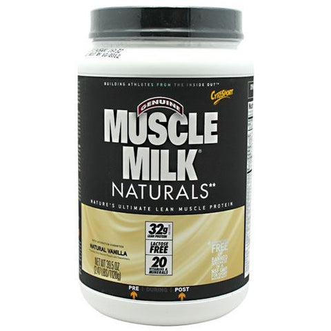 CytoSport Natural Muscle Milk - Vanilla Creme - 2.48 lb - 660726504505