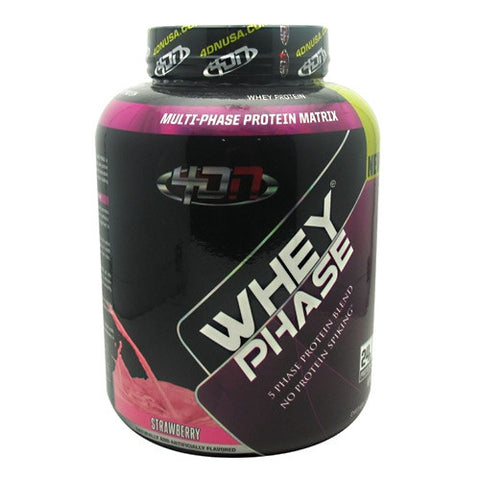 4D Nutrition Whey Phase - Strawberry - 5 lb - 856036003917