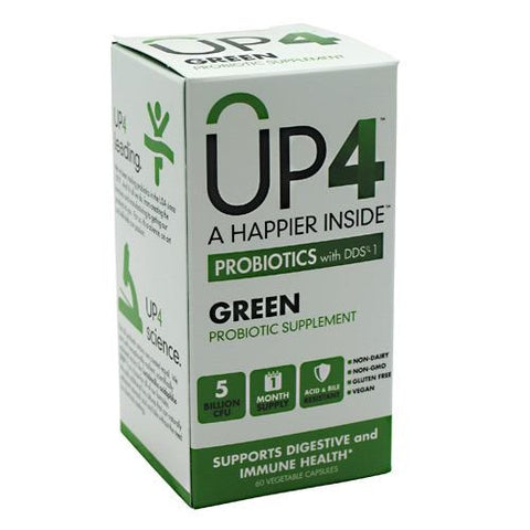 UAS Life Sciences UP4 Green Probiotics - 60 Capsules - 725334011651