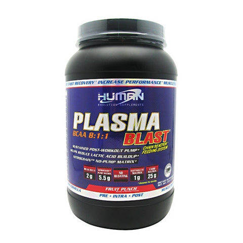 Human Evolution Supplements Plasma Blast - Fruit Punch - 3 lb - 661799484695