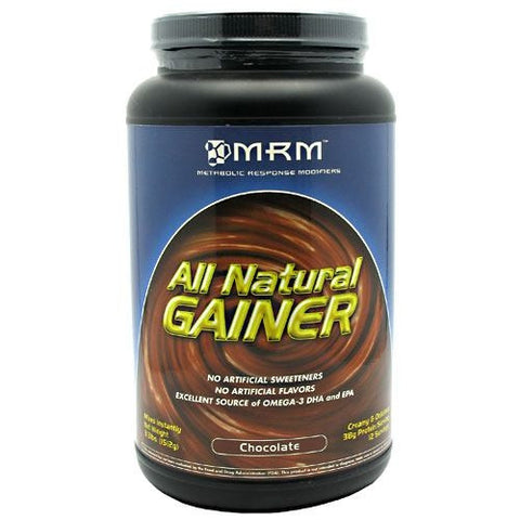MRM All Natural Gainer - Chocolate - 3.3 lb - 609492730046