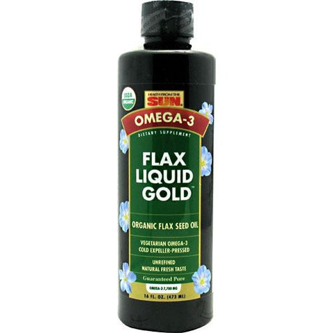Health From The Sun Liquid Gold Flax Oil - 16 oz - 010043050290