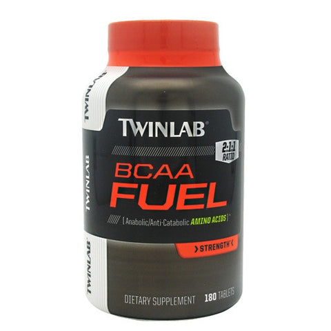 TwinLab Strength BCAA Fuel - 180 Tablets - 027434031493