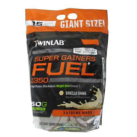 TwinLab Super Gainers Fuel - Vanilla Shake - 12 lb - 027434040006