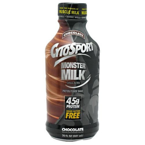 CytoSport Monster Milk RTD - Chocolate - 12 Bottles - 876063006118