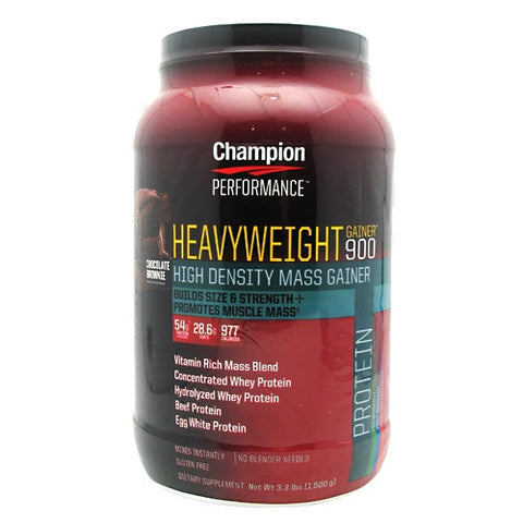 Champion Nutrition Heavyweight Gainer 900 - Chocolate Shake - 3.3 lb - 027692101709