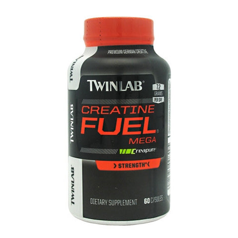 TwinLab Strength Mega Creatine Fuel - 60 Capsules - 027434008495