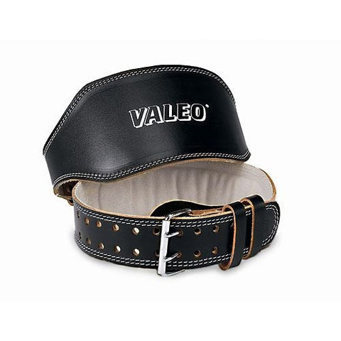 Valeo Leather Lifting Belt Blk 4 - Valeo Leather Lifting Belt Blk 4 - 736097419028