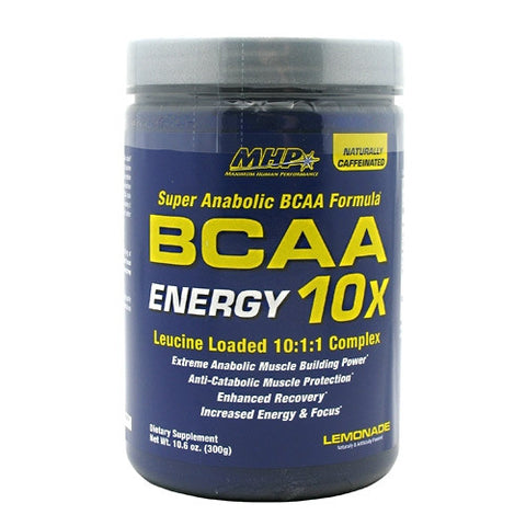 MHP BCAA 10X Energy - Lemonade - 30 Servings - 666222940151