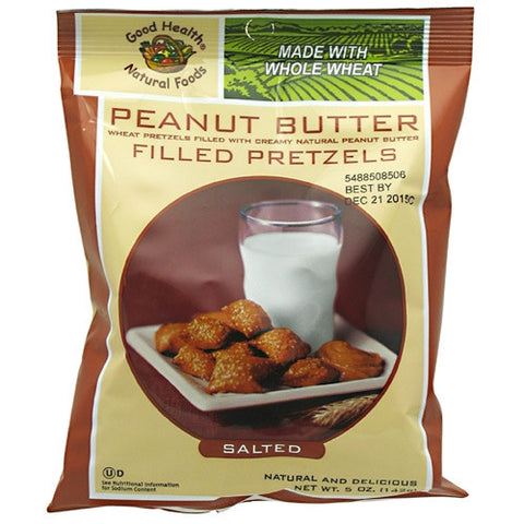 Good Health Peanut Butter Filled Petzels - Salted Peanut Butter Petzels - 12 ea - 20755355001007