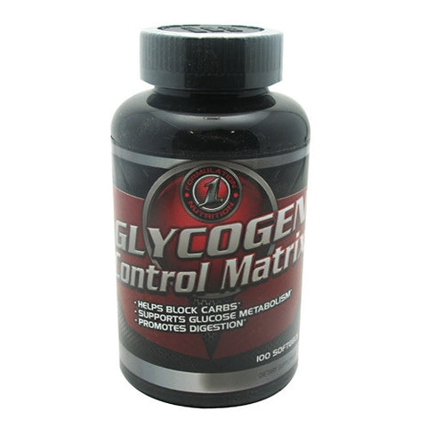 Formulation One Nutrition Glycogen Control Matrix - 100 softgels - 50 Servings - 850454003085