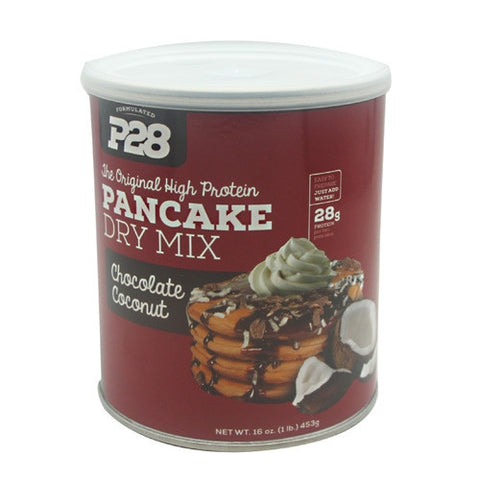 P28 Foods The Original High Protein Pancake Dry Mix - Chocolate Coconut - 16 oz - 738416000191
