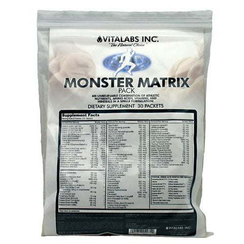 Vitalabs Monster Matrix Pack - 30 Packets - 092617009712