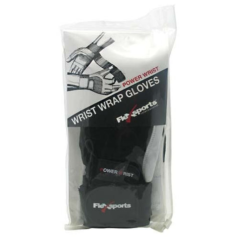 Flexsports International Power Wrist Sports Gloves Black/White