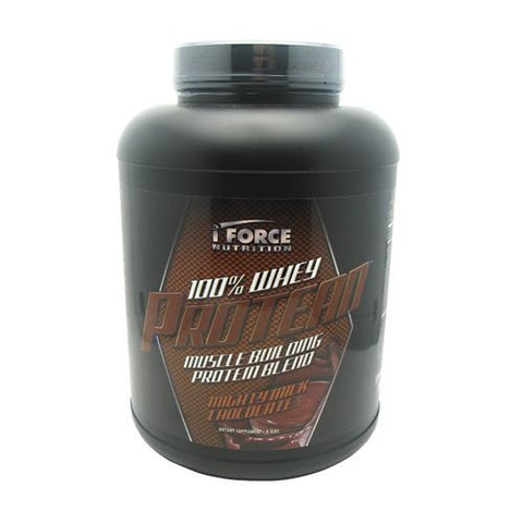 iForce Nutrition 100% Whey Protean - Chocolate - 4.3 lb - 081950001323
