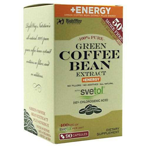 Rightway Nutrition Green Coffee Bean Extract + Energy