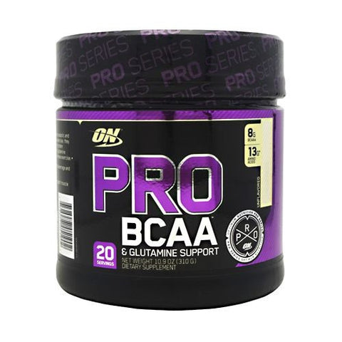 Optimum Nutrition Pro Series Pro BCAA - Unflavored - 20 Servings - 748927051902