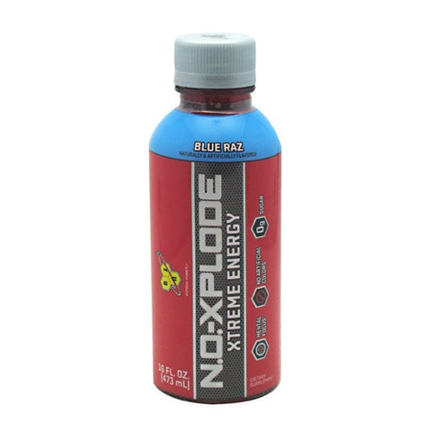 BSN N.O. XPLODE RTD - Blue Raz - 16 fl oz - 00834266103645