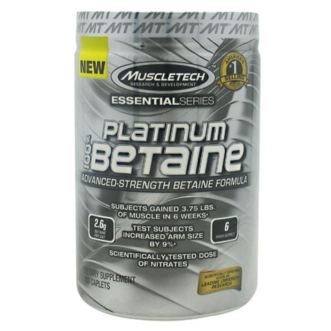 MuscleTech Essential Series Platinum 100% Betaine - 168 Caplets - 631656604474