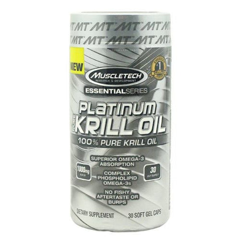 MuscleTech Essential Series ES Krill Oil - 30 Capsules - 631656604542