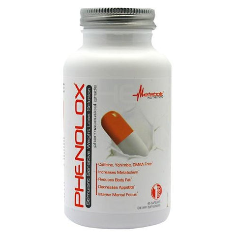 Metabolic Nutrition Phenolox - 45 Capsules - 764779587451