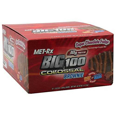 MET-Rx Big 100 Colossal High Protein Brownie Bar