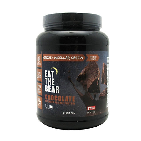 Eat The Bear Grizzly Micellar Casein - Chocolate - 1.6 lb - 637262797128