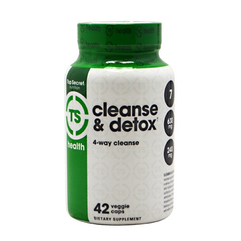 Top Secret Nutrition Cleanse & Detox - 42 Capsules - 42 Capsules - 811226021195