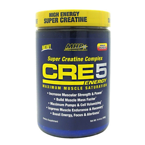 MHP Super Creatine Complex CRE5 Energy - Fruit Punch - 60 Servings - 666222094465