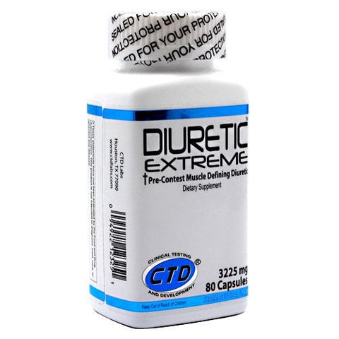 CTD Diuretic Extreme - 80 Capsules - 094922123251