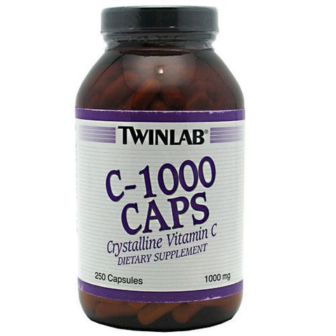 TwinLab C-1000 Caps - 250 Capsules - 027434007139