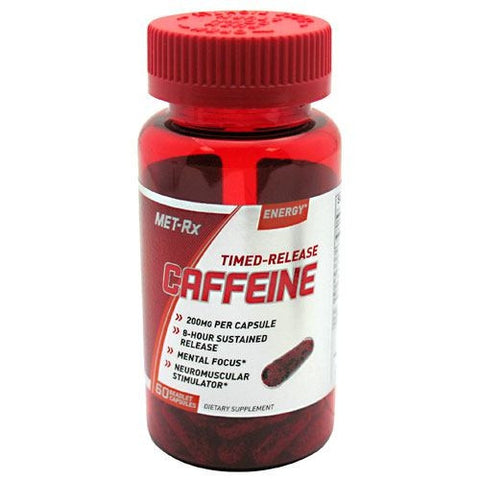 MET-Rx Timed-Release Caffeine - 60 Capsules - 786560518475