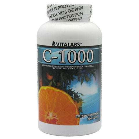 Vitalabs Vitamin C-1000 mg - 250 Tablets - 092617010831